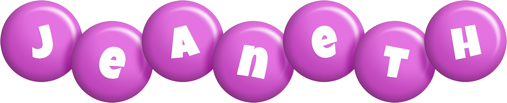 Jeaneth candy-purple logo