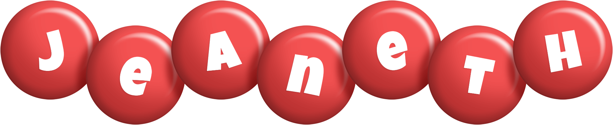 Jeaneth candy-red logo