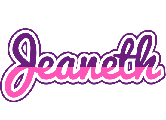 Jeaneth cheerful logo