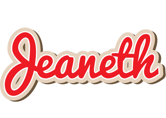 Jeaneth chocolate logo