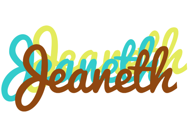 Jeaneth cupcake logo