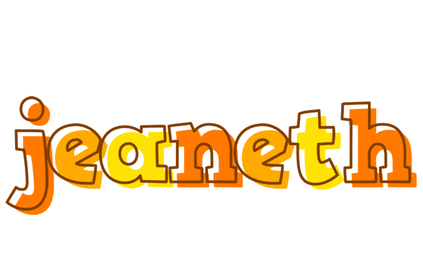Jeaneth desert logo