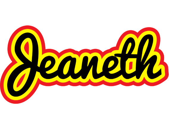 Jeaneth flaming logo