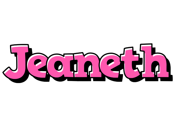 Jeaneth girlish logo