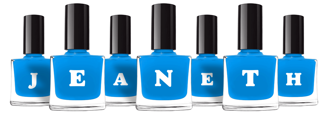 Jeaneth glossy logo