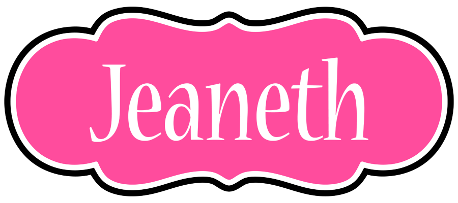 Jeaneth invitation logo