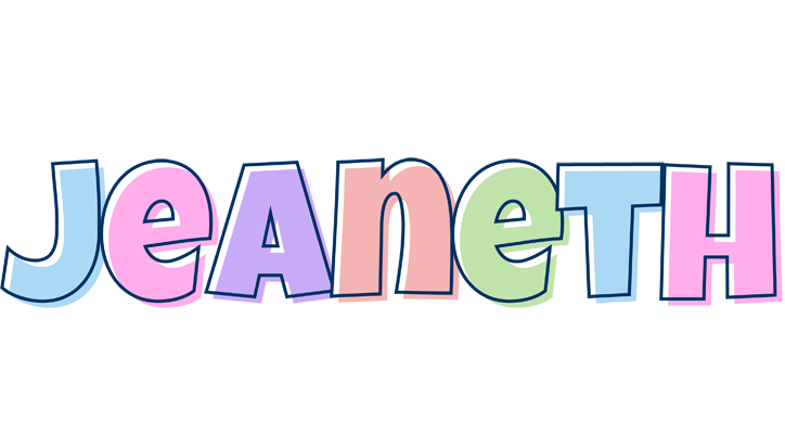 Jeaneth pastel logo