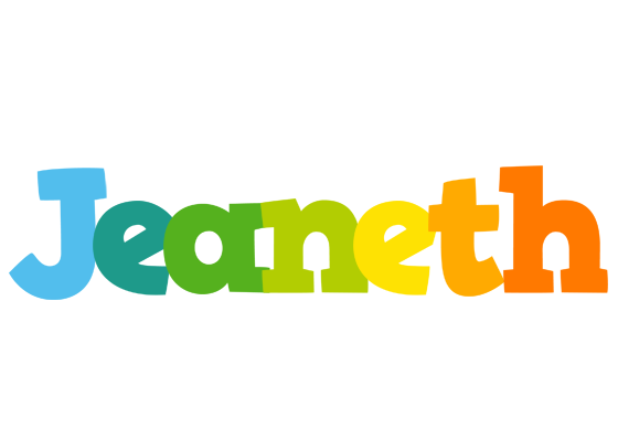 Jeaneth rainbows logo