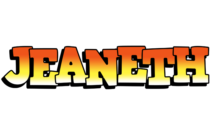 Jeaneth sunset logo