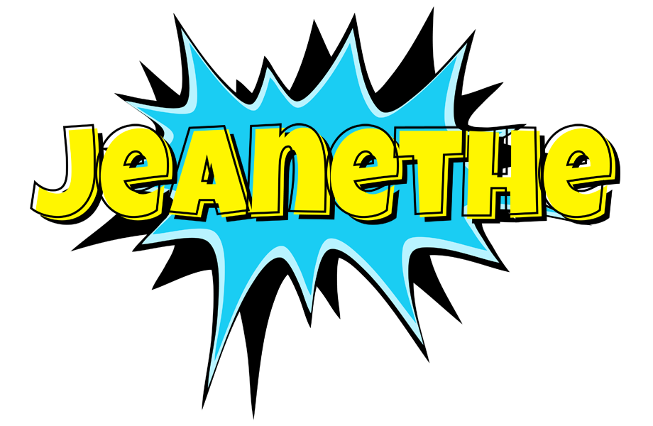 Jeanethe amazing logo