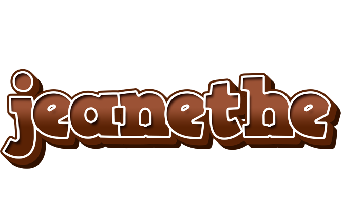 Jeanethe brownie logo