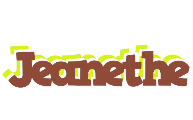Jeanethe caffeebar logo