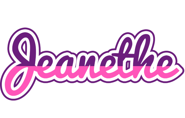 Jeanethe cheerful logo