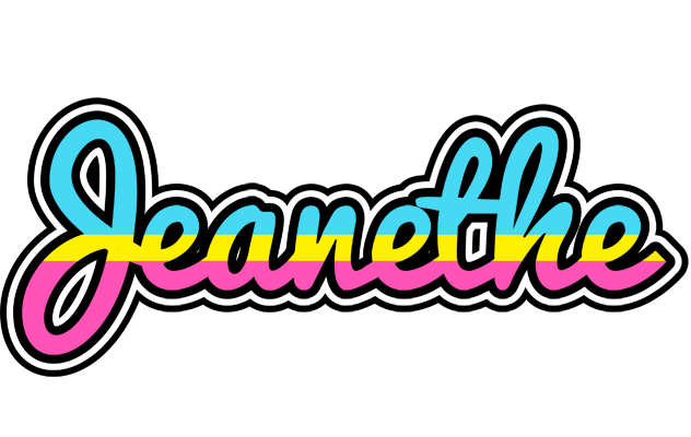Jeanethe circus logo