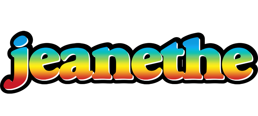 Jeanethe color logo