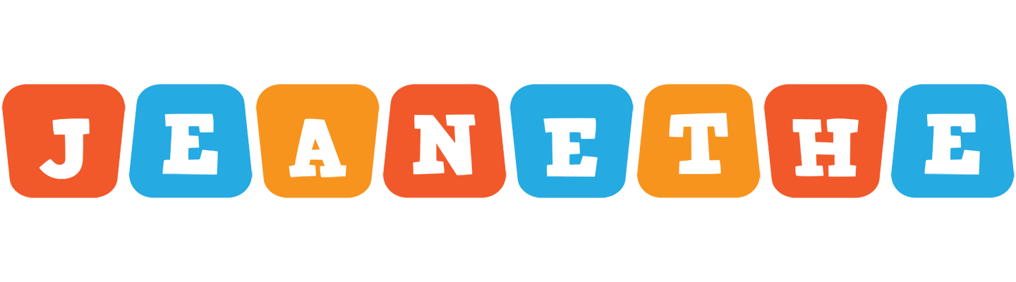 Jeanethe comics logo