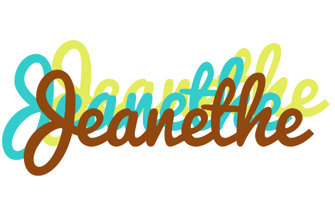 Jeanethe cupcake logo
