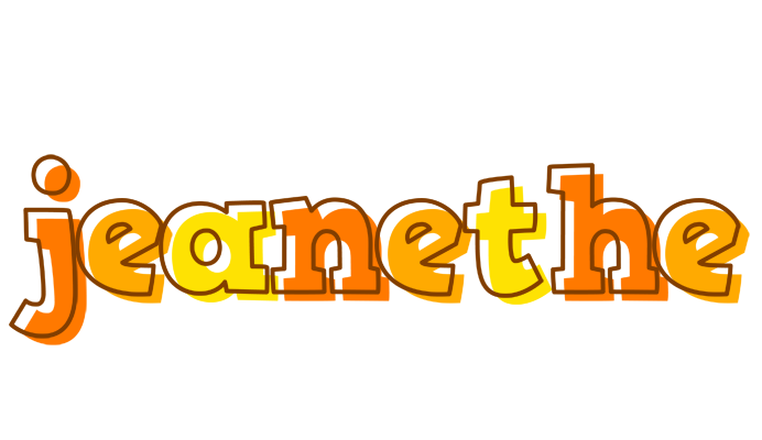 Jeanethe desert logo