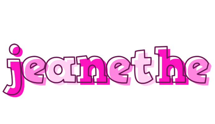Jeanethe hello logo