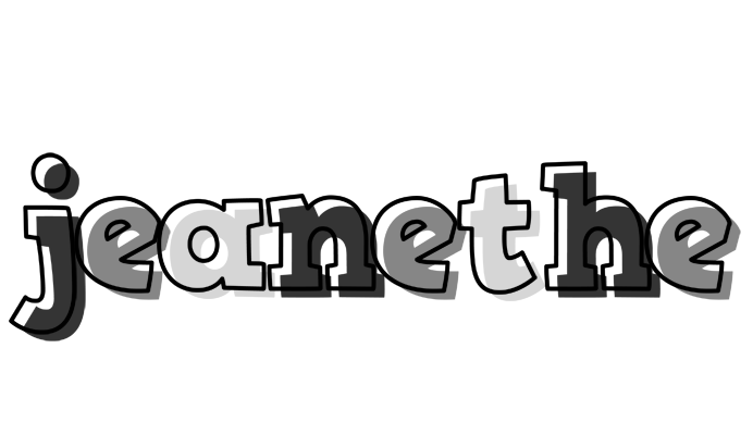 Jeanethe night logo