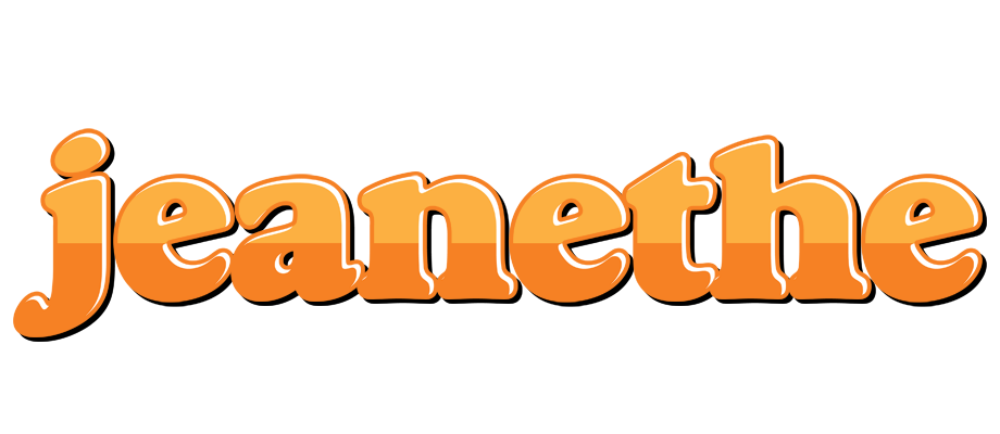 Jeanethe orange logo