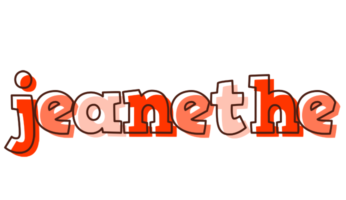 Jeanethe paint logo