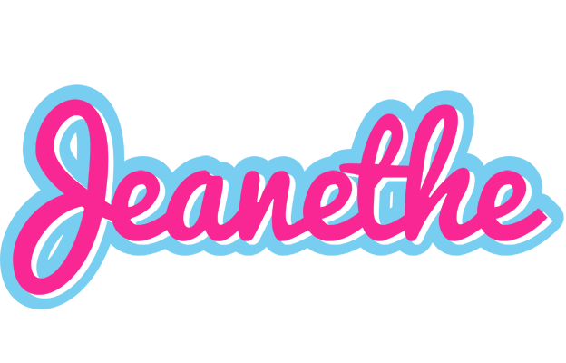 Jeanethe popstar logo