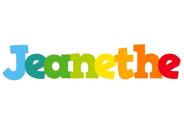 Jeanethe rainbows logo