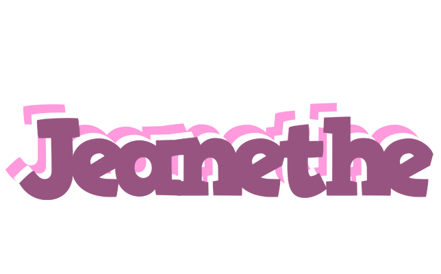Jeanethe relaxing logo