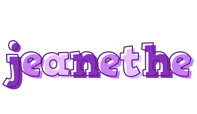 Jeanethe sensual logo