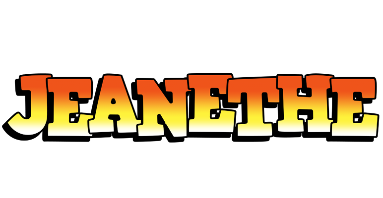 Jeanethe sunset logo