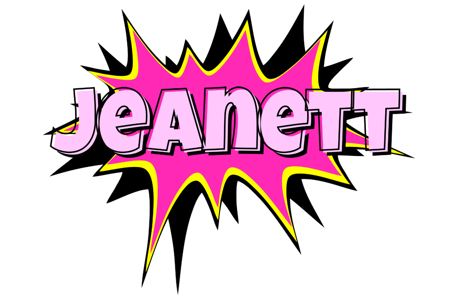 Jeanett badabing logo
