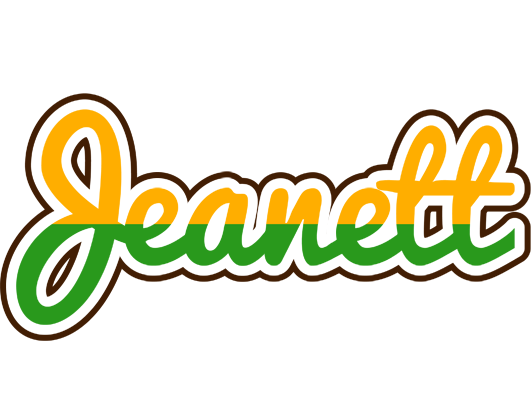 Jeanett banana logo