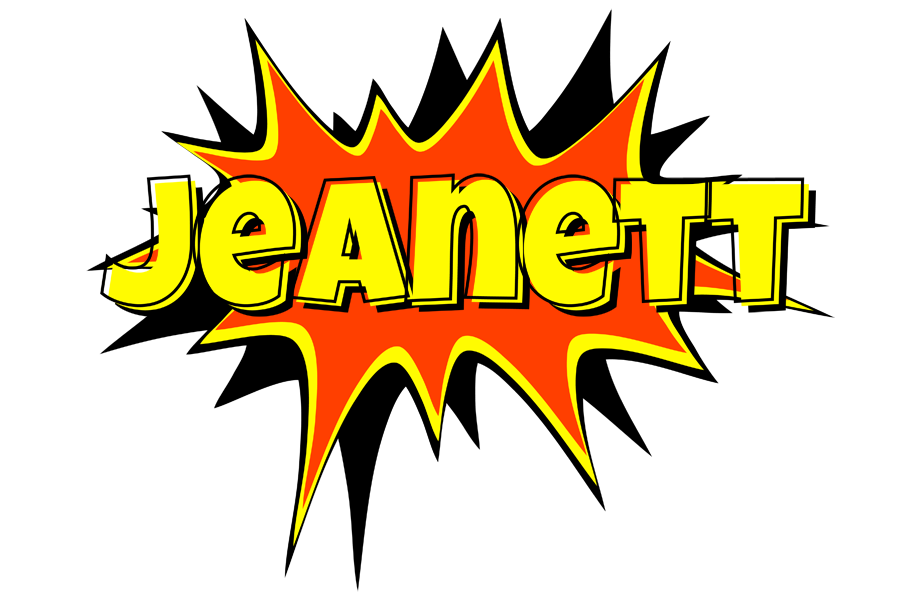 Jeanett bazinga logo