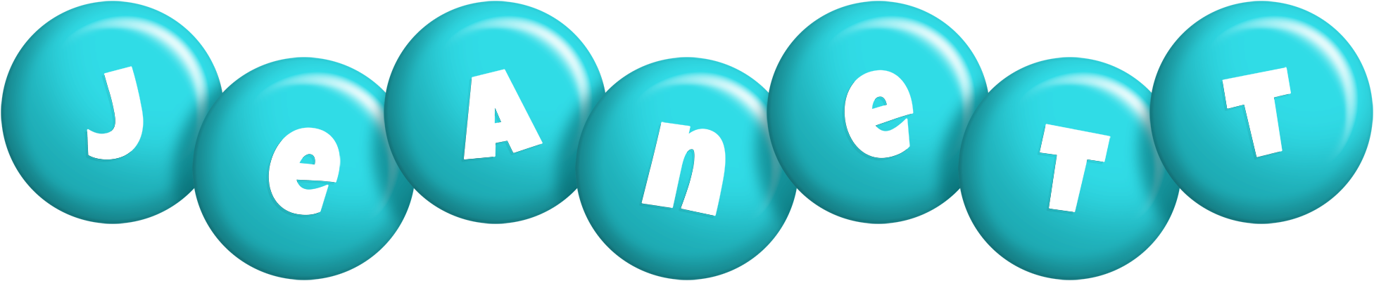 Jeanett candy-azur logo