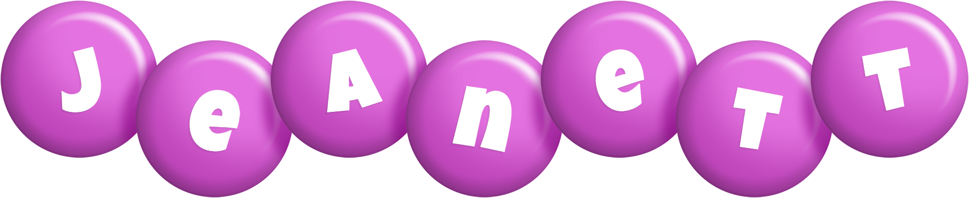 Jeanett candy-purple logo