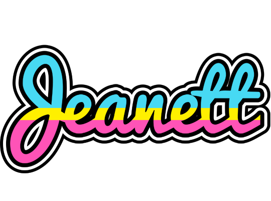 Jeanett circus logo