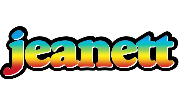 Jeanett color logo