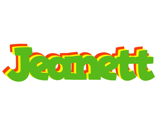 Jeanett crocodile logo