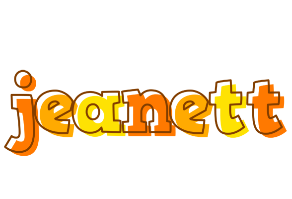 Jeanett desert logo