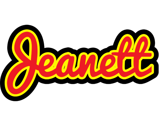Jeanett fireman logo