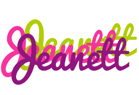 Jeanett flowers logo