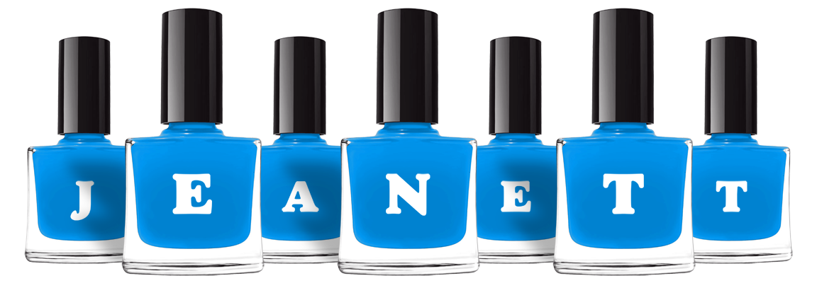 Jeanett glossy logo