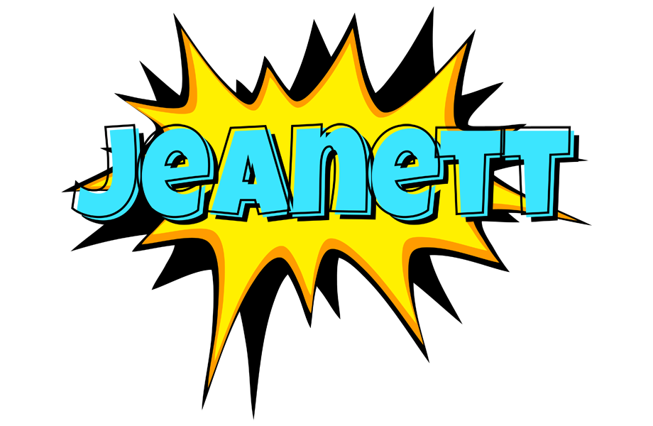 Jeanett indycar logo