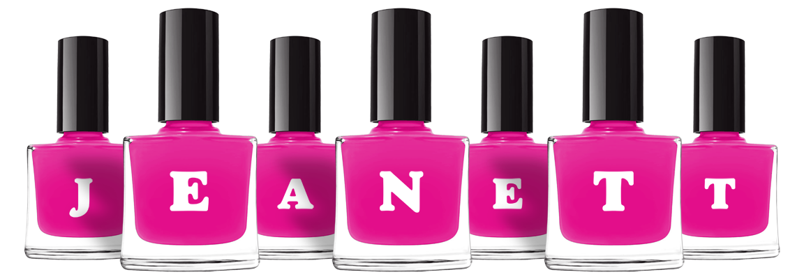 Jeanett nails logo