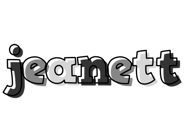 Jeanett night logo