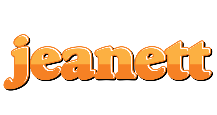 Jeanett orange logo
