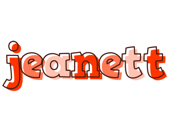 Jeanett paint logo