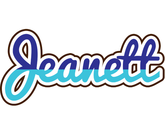 Jeanett raining logo