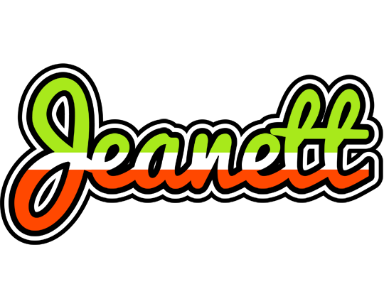 Jeanett superfun logo